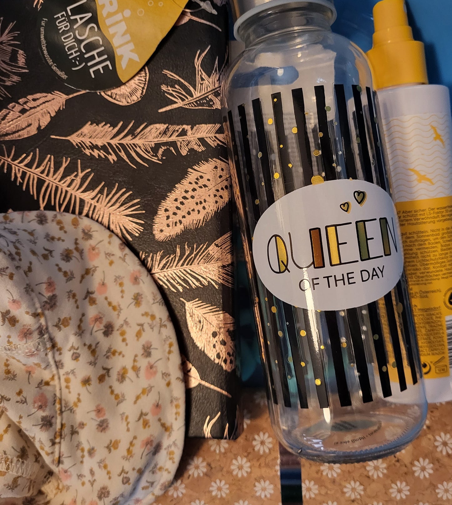 Trinkflasche Queen