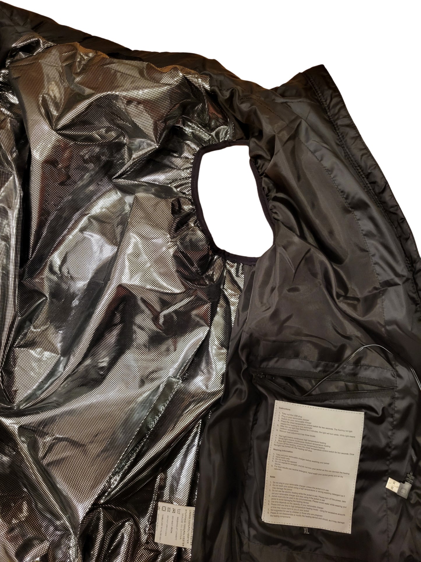Thermo Gillet Wärmeweste mit Kabel Gr. XL