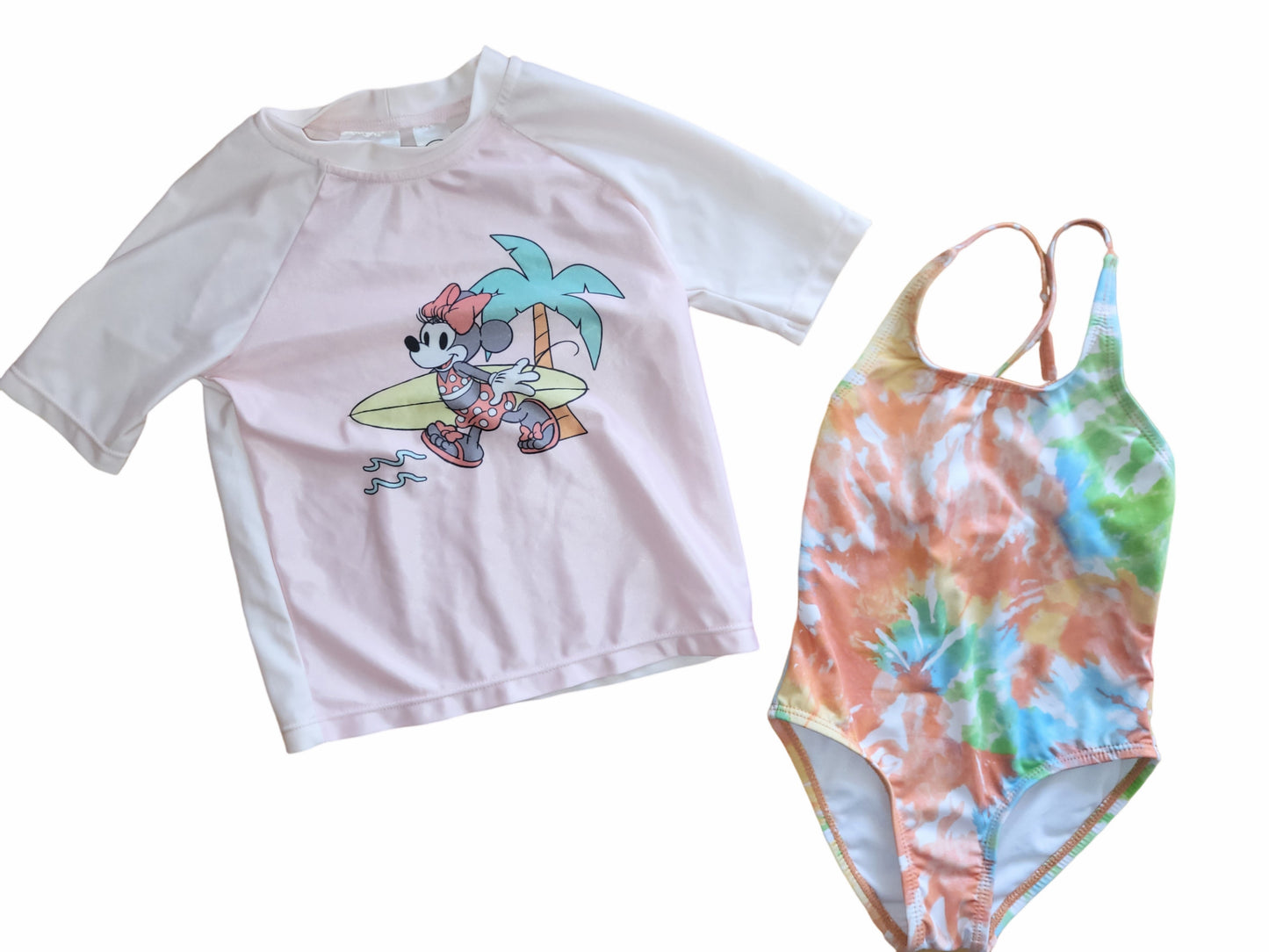 Set - Badeanzug und Shirt Gr. 86/92