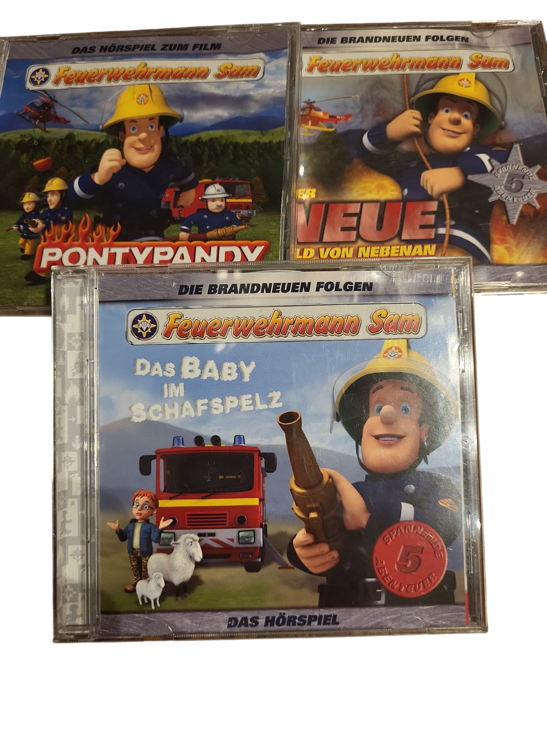 Feuerwehrmann Sam 3-CD Hörspielbox - Pontypandy in Gefahr, Der Neue Held von Nebenan