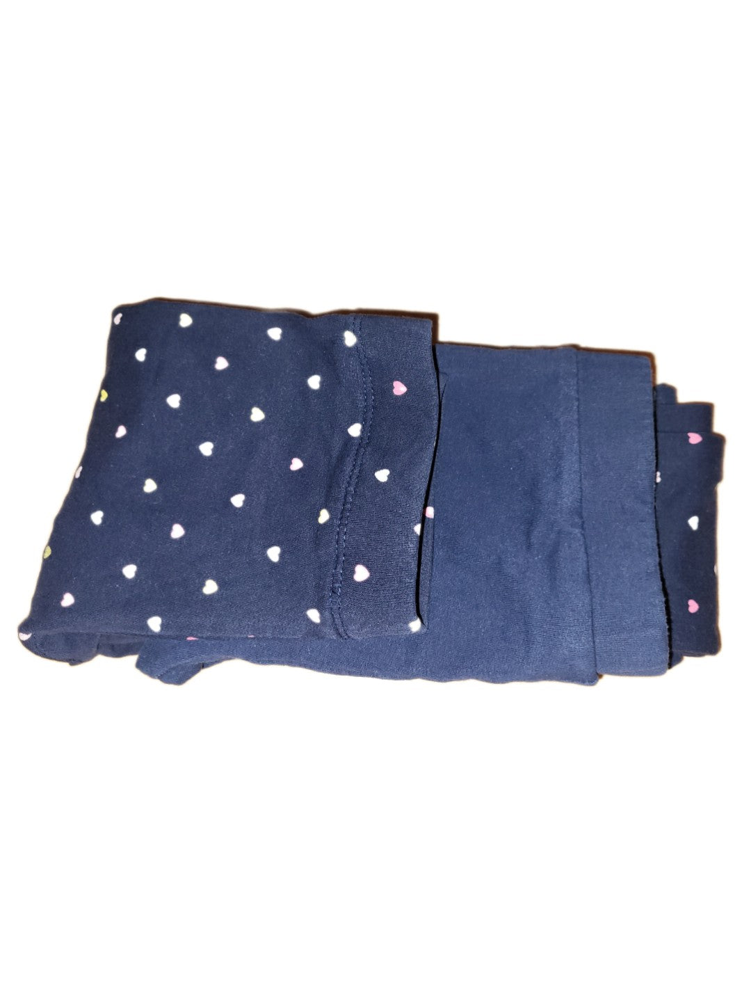Set Leggins Herzchen Blau Gr. 122