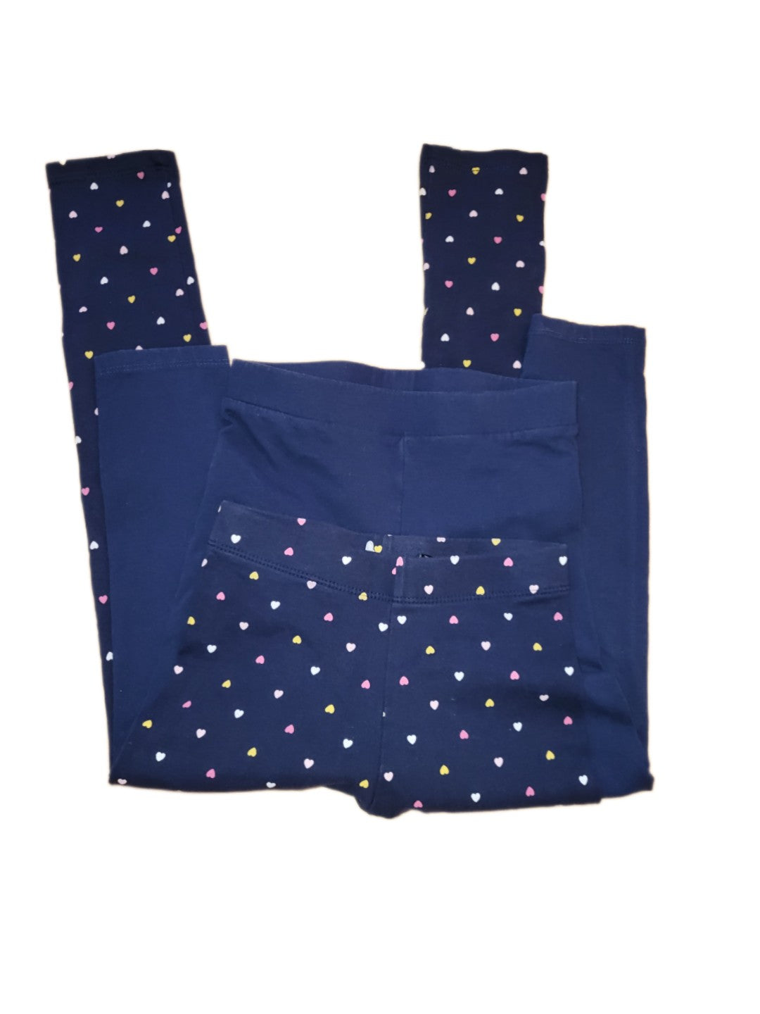 Set Leggins Herzchen Blau Gr. 122