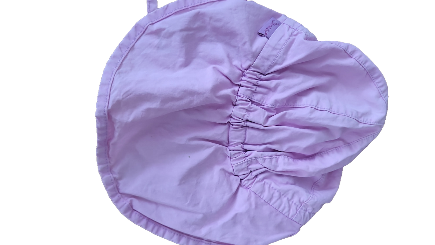 Sterntaler Sonnenhut Lavendel Baby Mädchen Sommerhut mit Nackenschutz