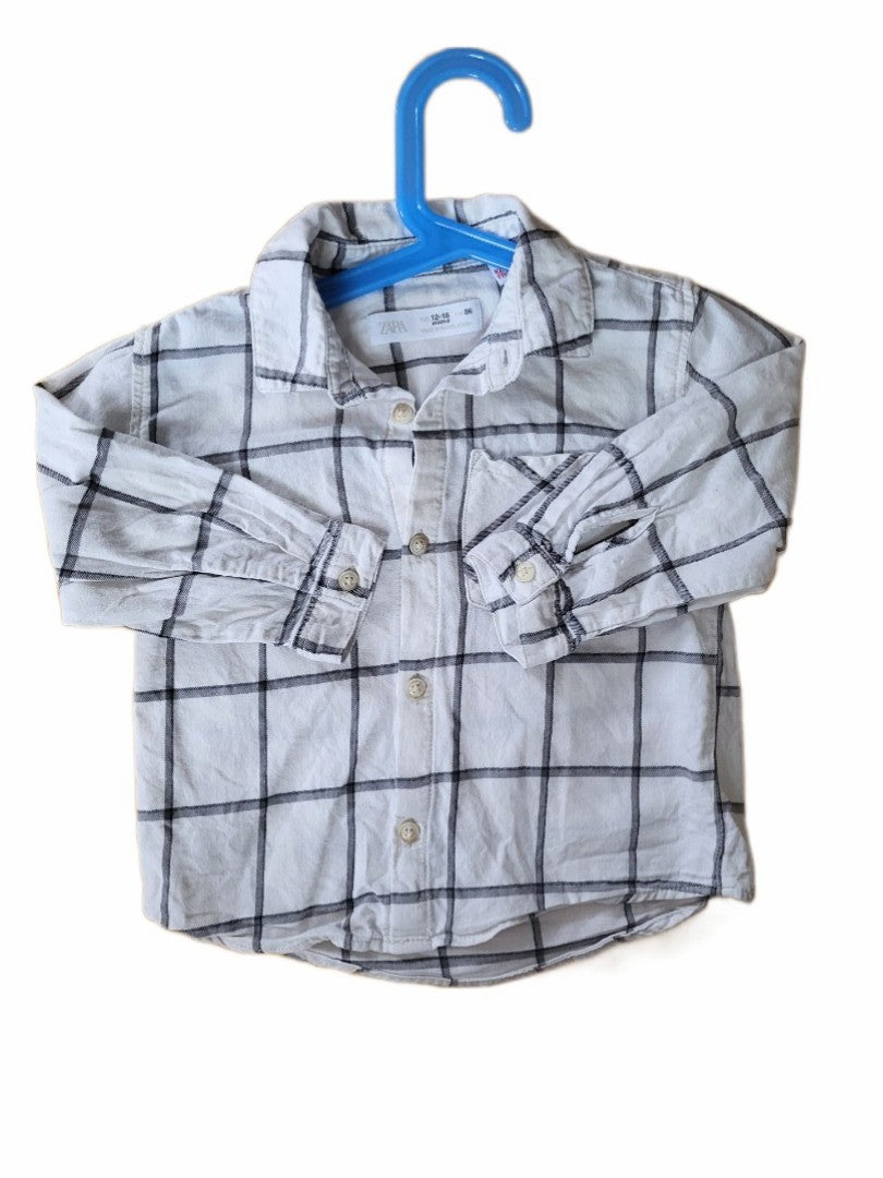 Set Jeansjacke und Hemd Gr. 80/86