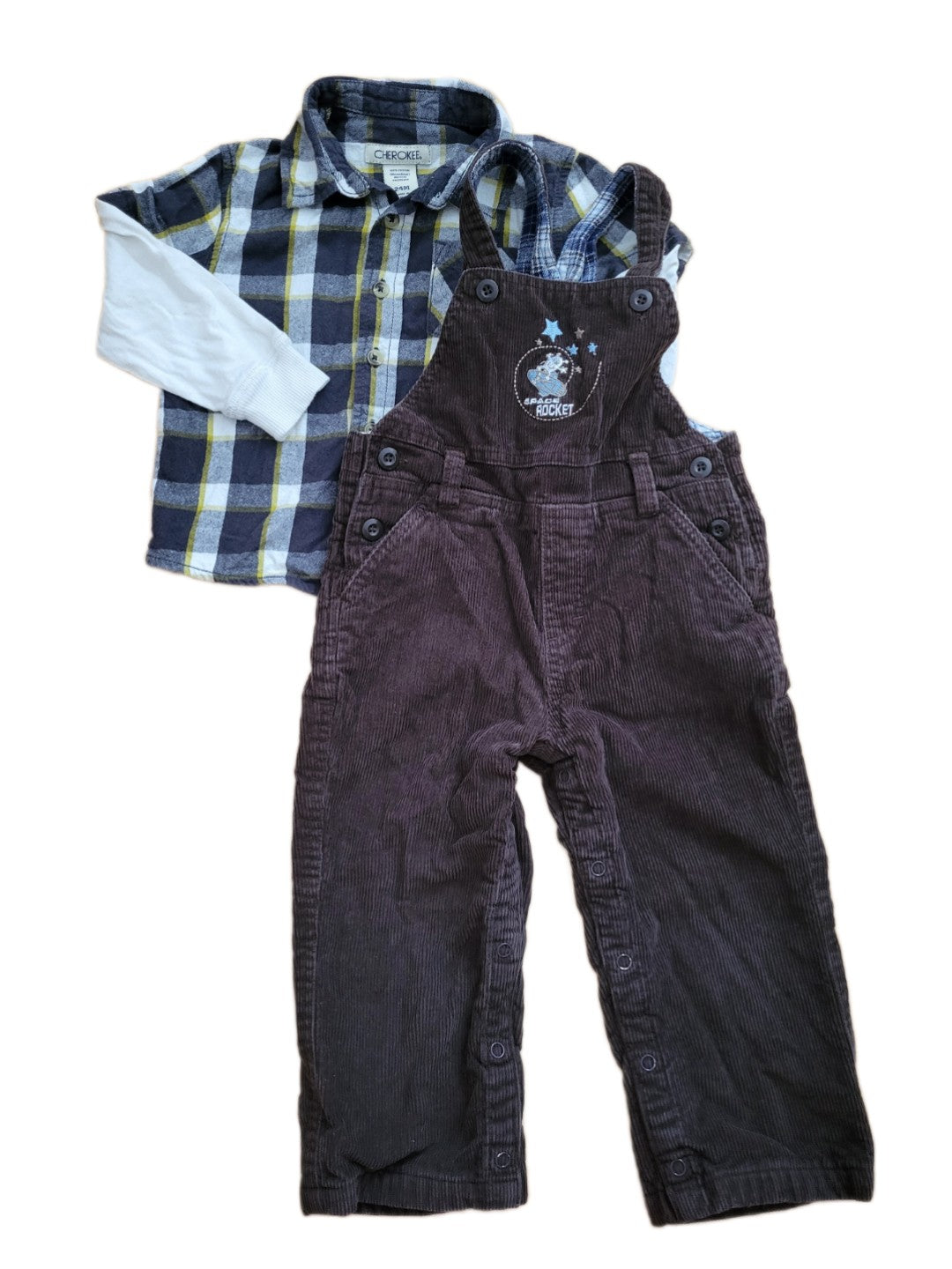 Set Latzhose & Hemd Gr. 92