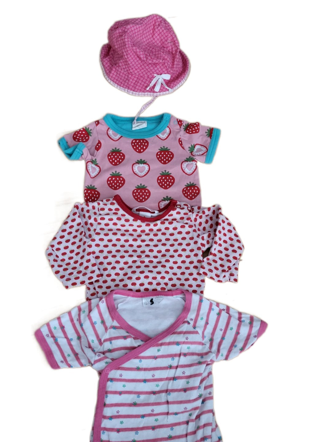 Set Bodys 62/68 mit Sonnenhut