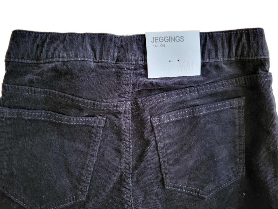 H&M Jeggins Kord Gr. 128
