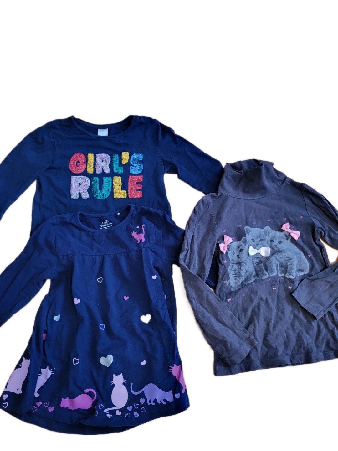 Set Shirts langarm Gr. 122