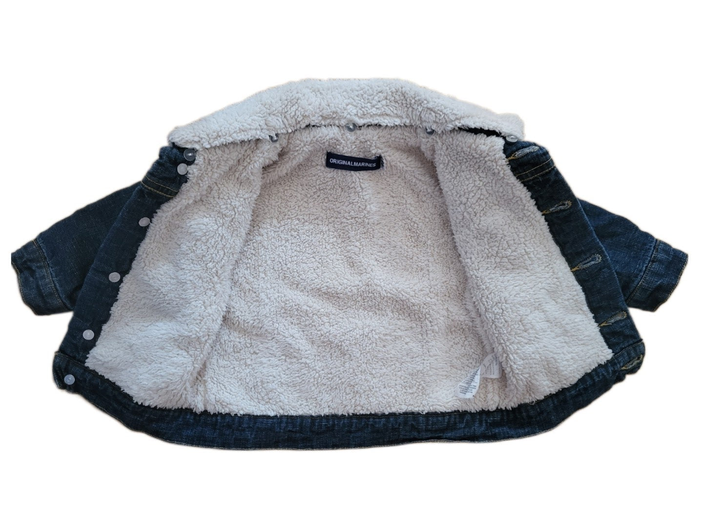 Jeansjacke gefüttert Gr. 74/80