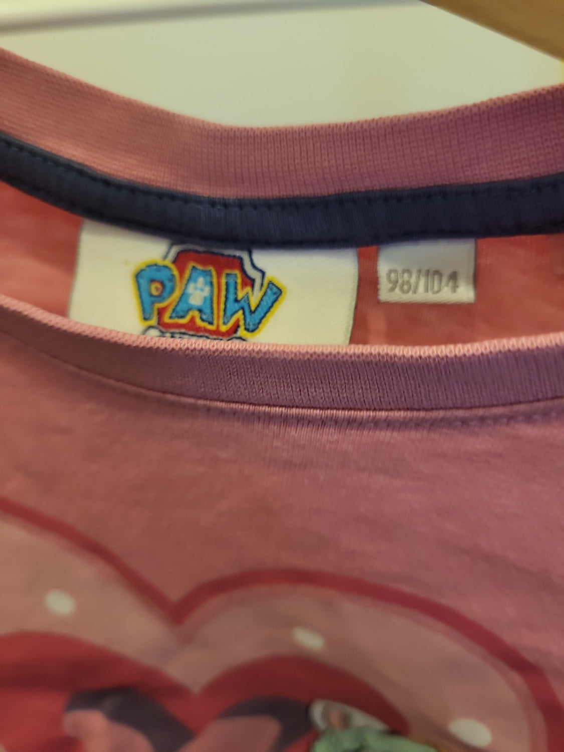 Set PAW Patrol 98-104 Rosa Skye Everest Aufdruck