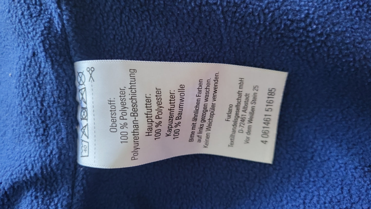 Impidimpi Kinder Übergangsjacke 86 92 Gelb Regenjacke gefüttert Kapuze Krokodil Softshell