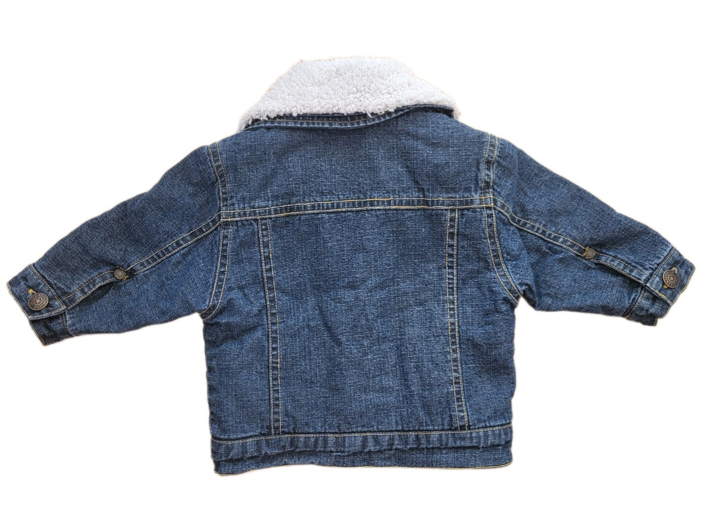 Jeansjacke gefüttert Gr. 74/80