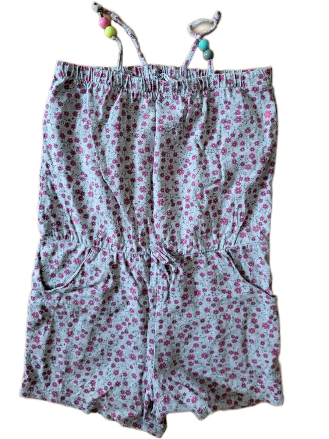 Sommer Jumpsuit Blumen Gr. 122