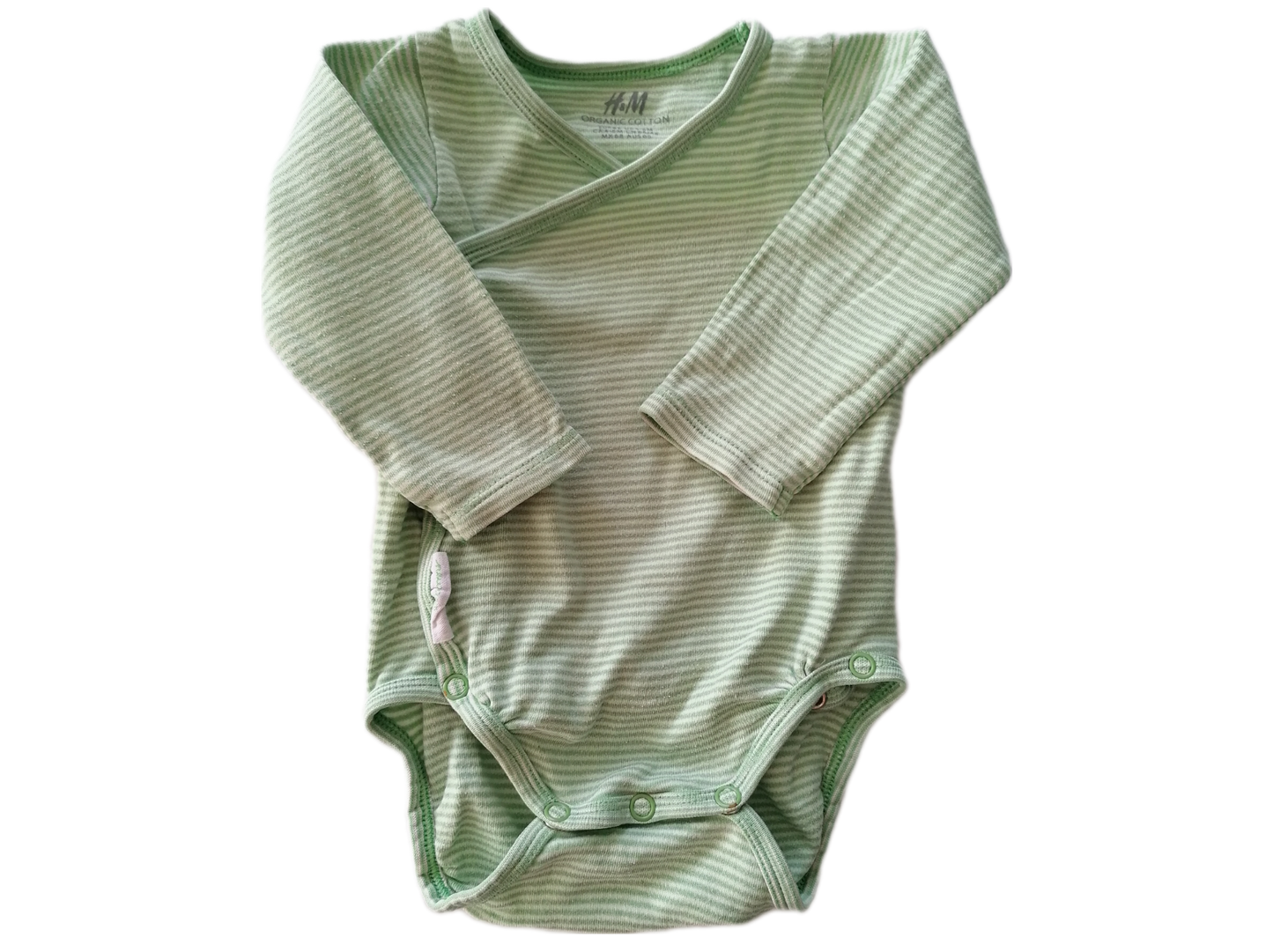 Body langarm gestreift Gr. 68