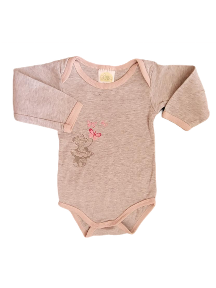 Body kurzarm Gr. 74/80 Teddy Print