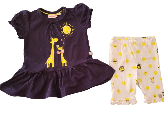 Sommer Set - Shirt kurzarm und Leggins
