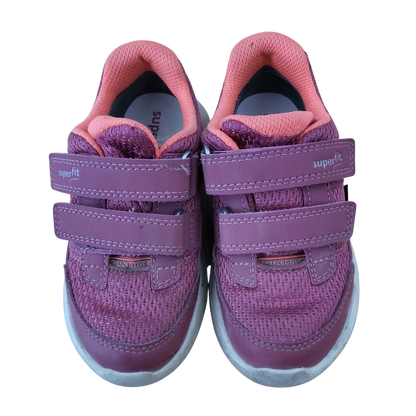 Superfit Sneakers rot Gr. 26 mit Klettverschluss