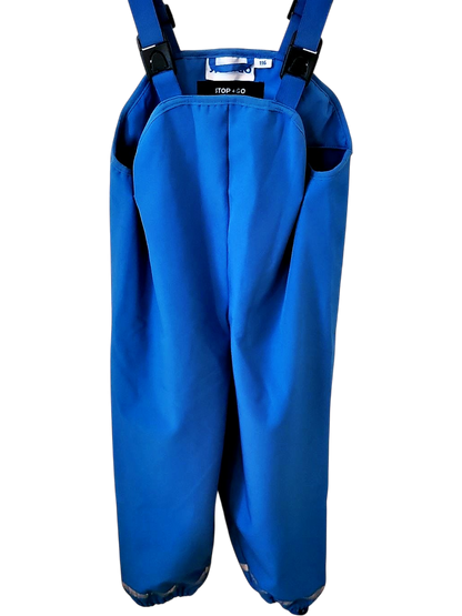 STOP+GO Kinder Regenhose in Blau, Größe 116