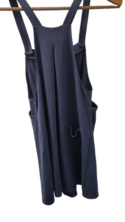 Halara Latzhose Jumpsuit blau kurz mit Taschen  - Größe M - Neu mit Etikett