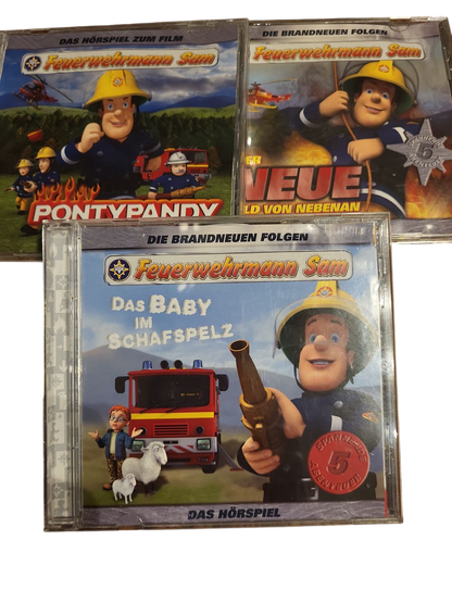 Feuerwehrmann Sam 3-CD Hörspielbox - Pontypandy in Gefahr, Der Neue Held von Nebenan
