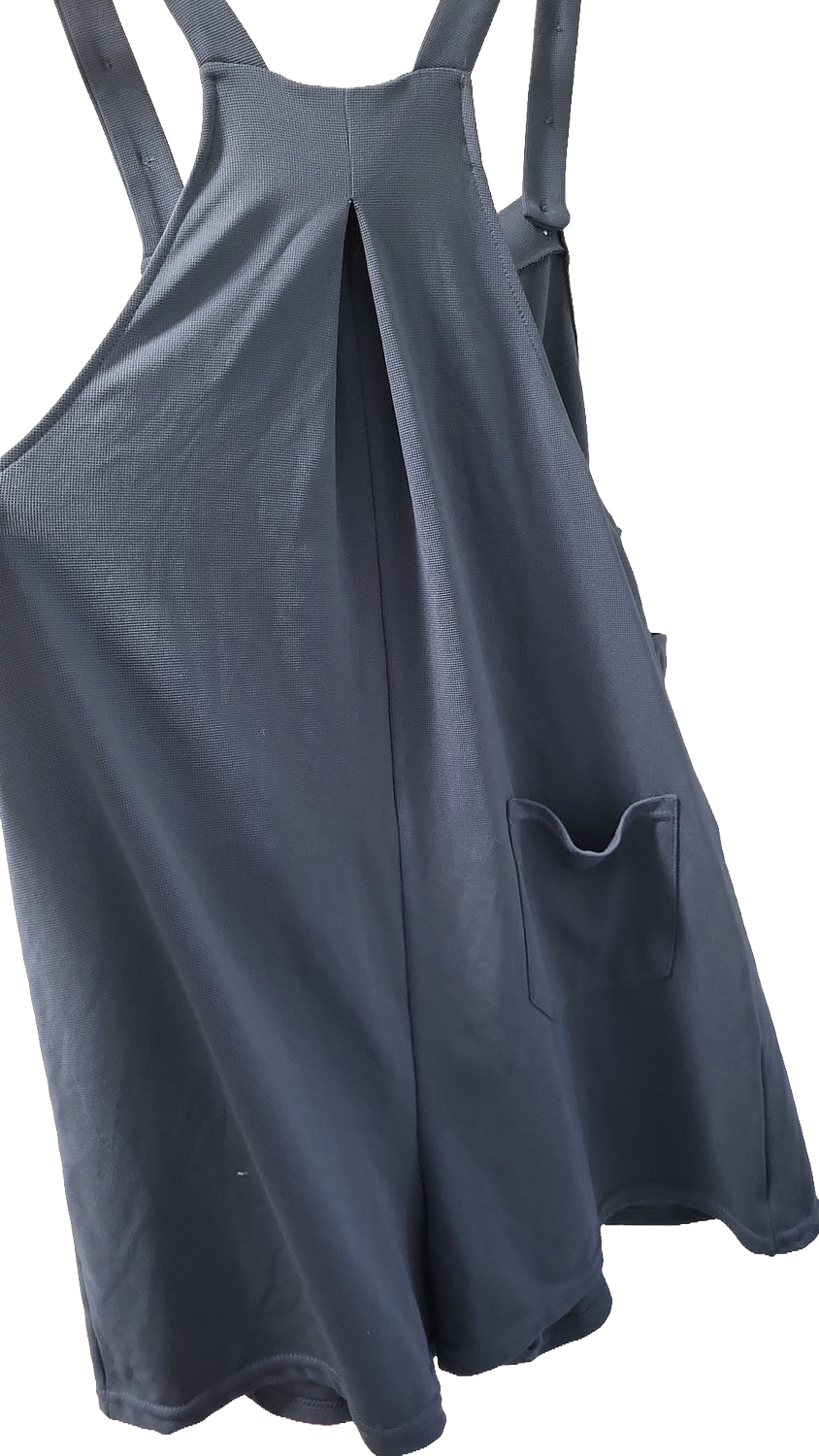 Halara Latzhose Jumpsuit blau kurz mit Taschen  - Größe M - Neu mit Etikett