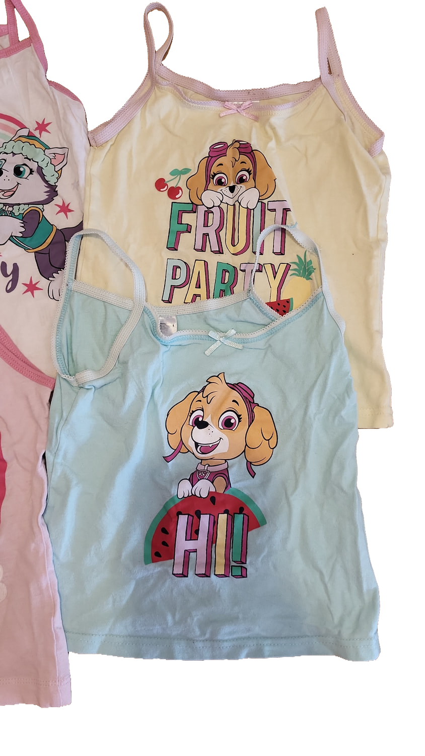 Paw Patrol Unterhemden 98/104 Multi 4er-Pack Skye Everest Spaghettiträger