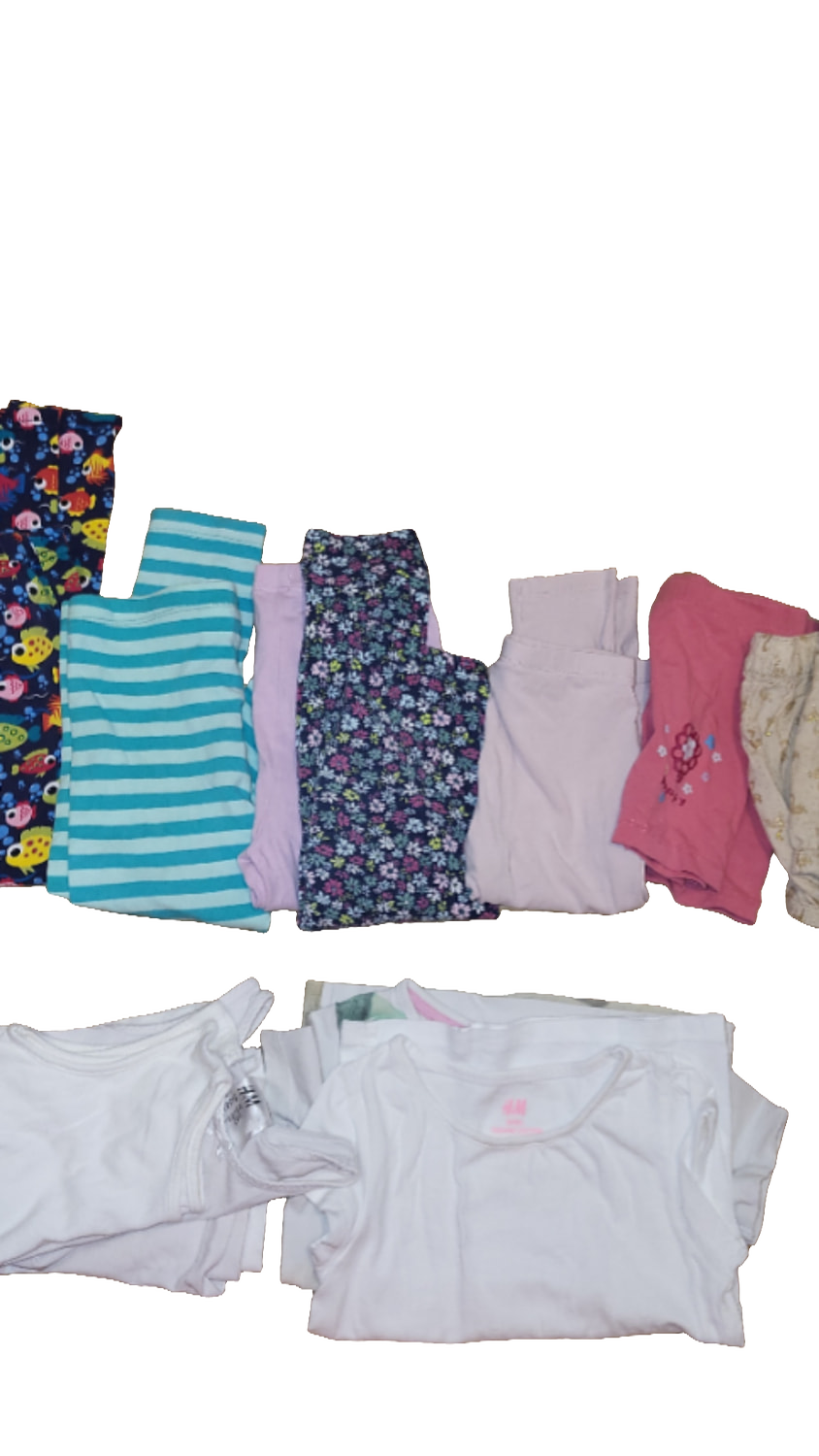 H&M Kleiderpaket 98-104 Multi Set Mädchen Leggings Shirts Minnie Mouse