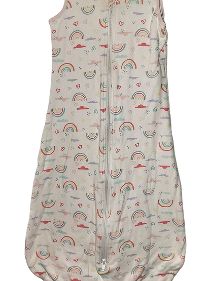 Impidimpi Baby Schlafsack mit Regenbogen-Muster Größe 80 cm