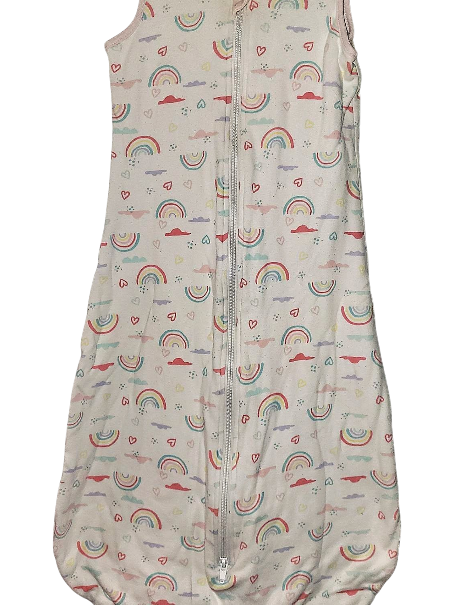 Impidimpi Baby Schlafsack mit Regenbogen-Muster Größe 80 cm