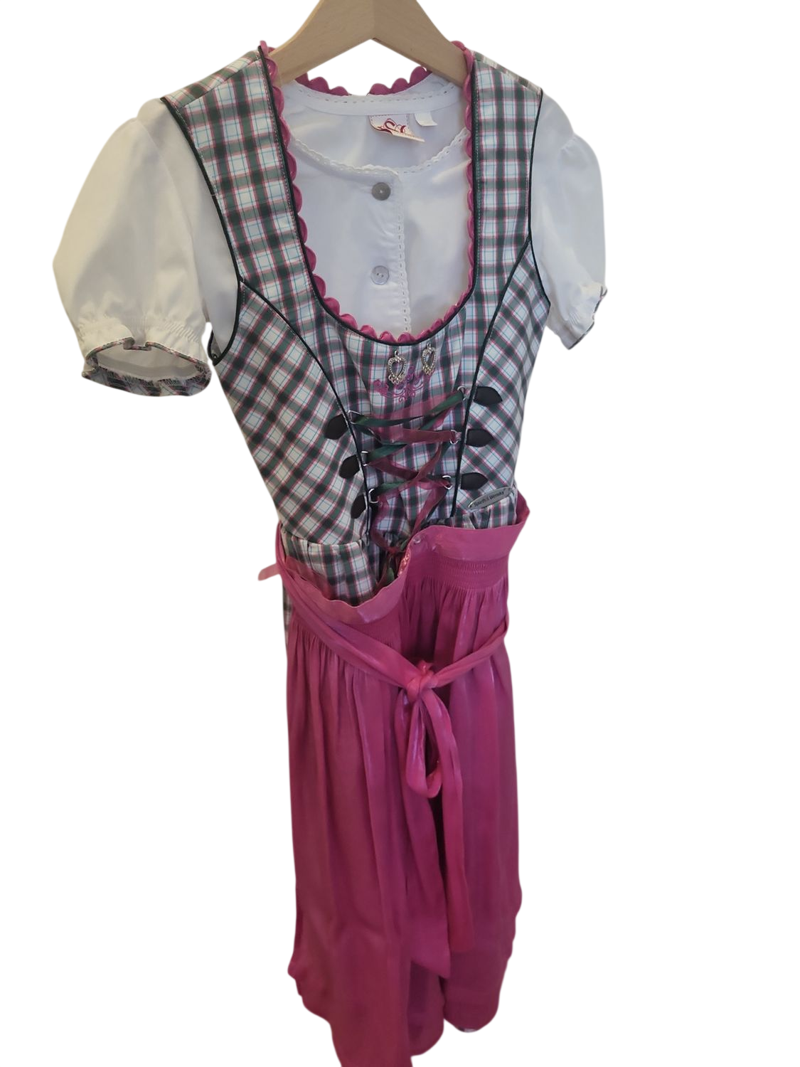 Spieth & Wensky Dirndl-Set mit Bluse - Größe 128