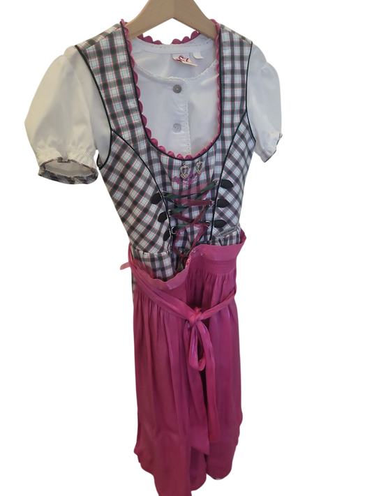 Spieth & Wensky Dirndl-Set mit Bluse - Größe 128