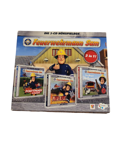 Feuerwehrmann Sam 3-CD Hörspielbox - Pontypandy in Gefahr, Der Neue Held von Nebenan