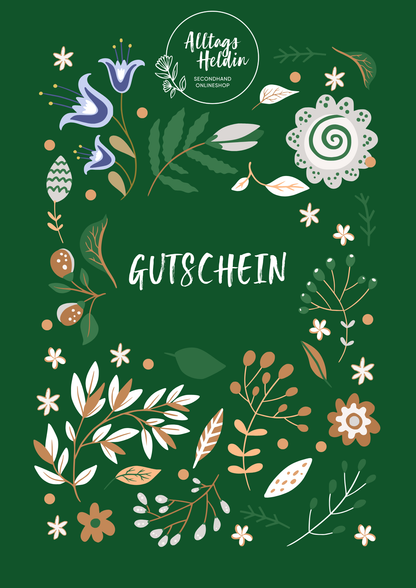 Gutschein zur Tauschparty - Tauschen statt Kaufen, ein gutes Gefühl zum Verschenken