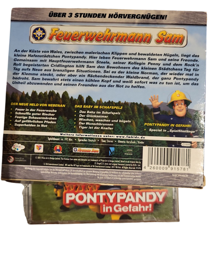 Feuerwehrmann Sam 3-CD Hörspielbox - Pontypandy in Gefahr, Der Neue Held von Nebenan