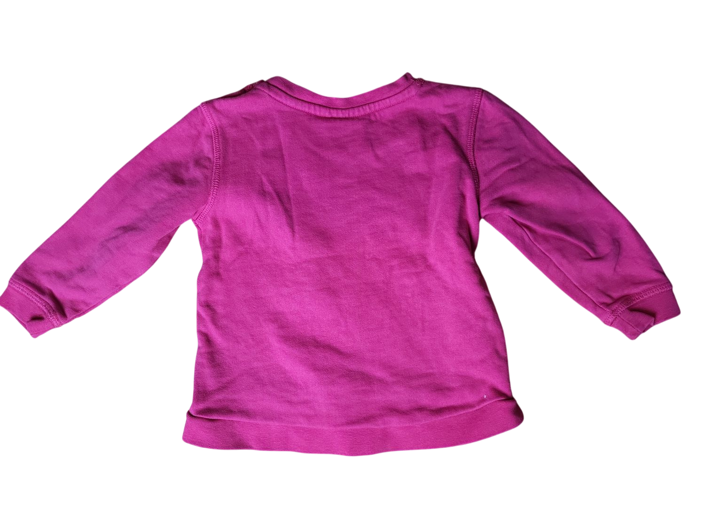 Liegelind Langarmshirt mit Herzmotiv für Mädchen, Größe 92, Pink