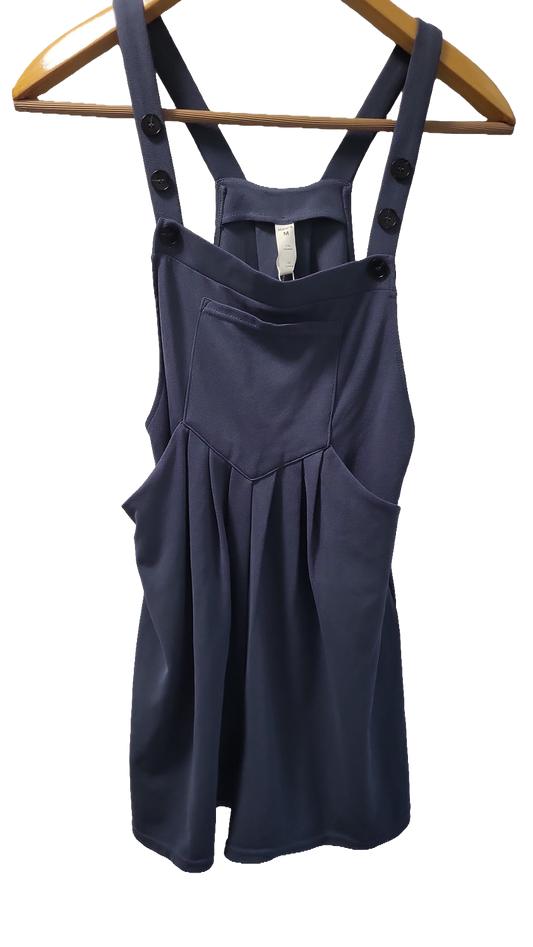 Halara Latzhose Jumpsuit blau kurz mit Taschen  - Größe M - Neu mit Etikett