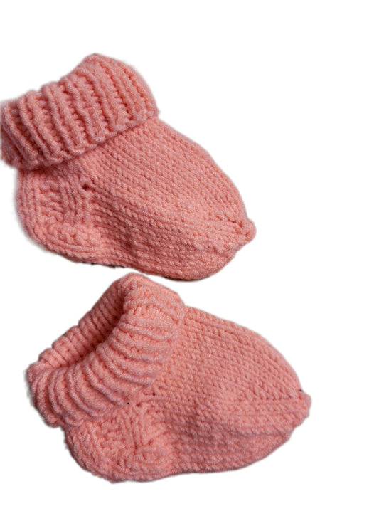 Gestrickte Babysocken