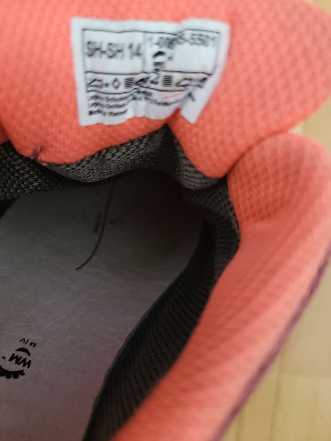 Superfit Sneakers rot Gr. 26 mit Klettverschluss