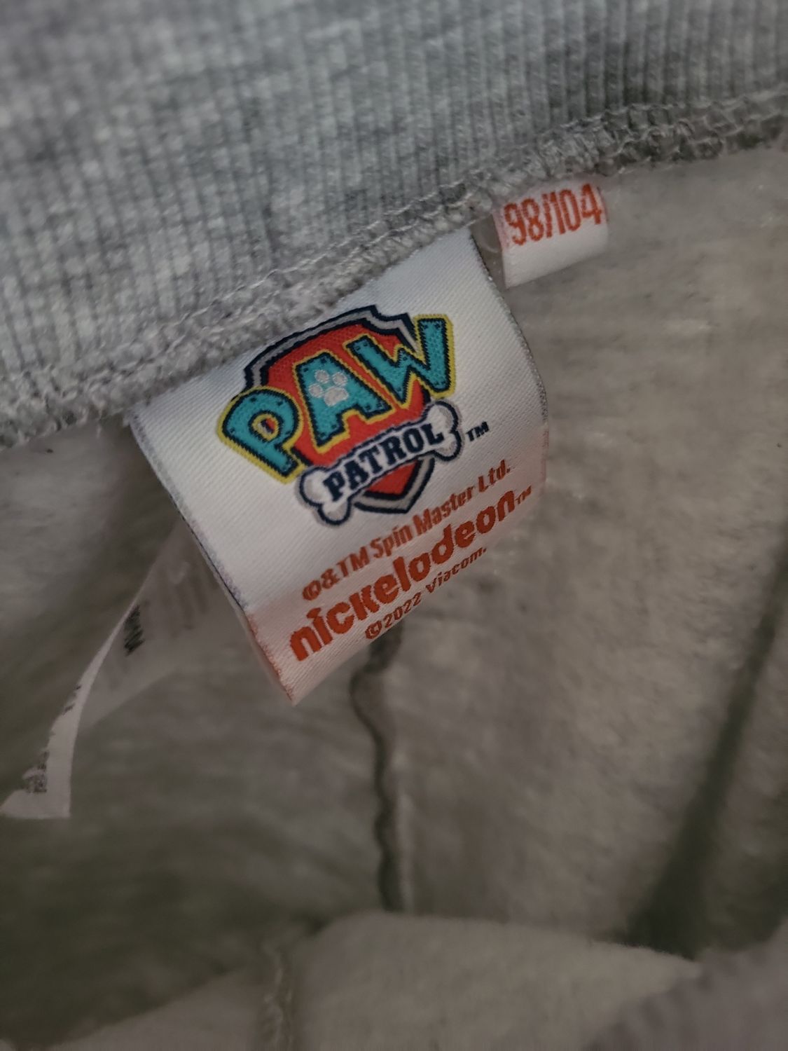 Paw Patrol Jogginghose Grau für Kinder Gr 98 104