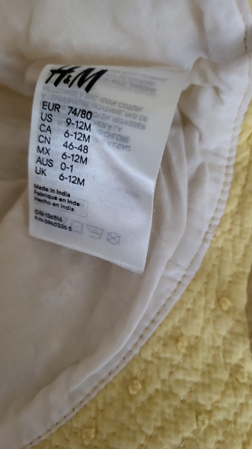 H&M C&A Sonnenhut Set 74/80 Multi Dino Gelb Baby Sommer