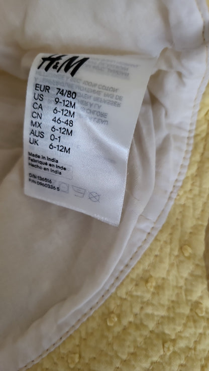 H&M C&A Sonnenhut Set 74/80 Multi Dino Gelb Baby Sommer