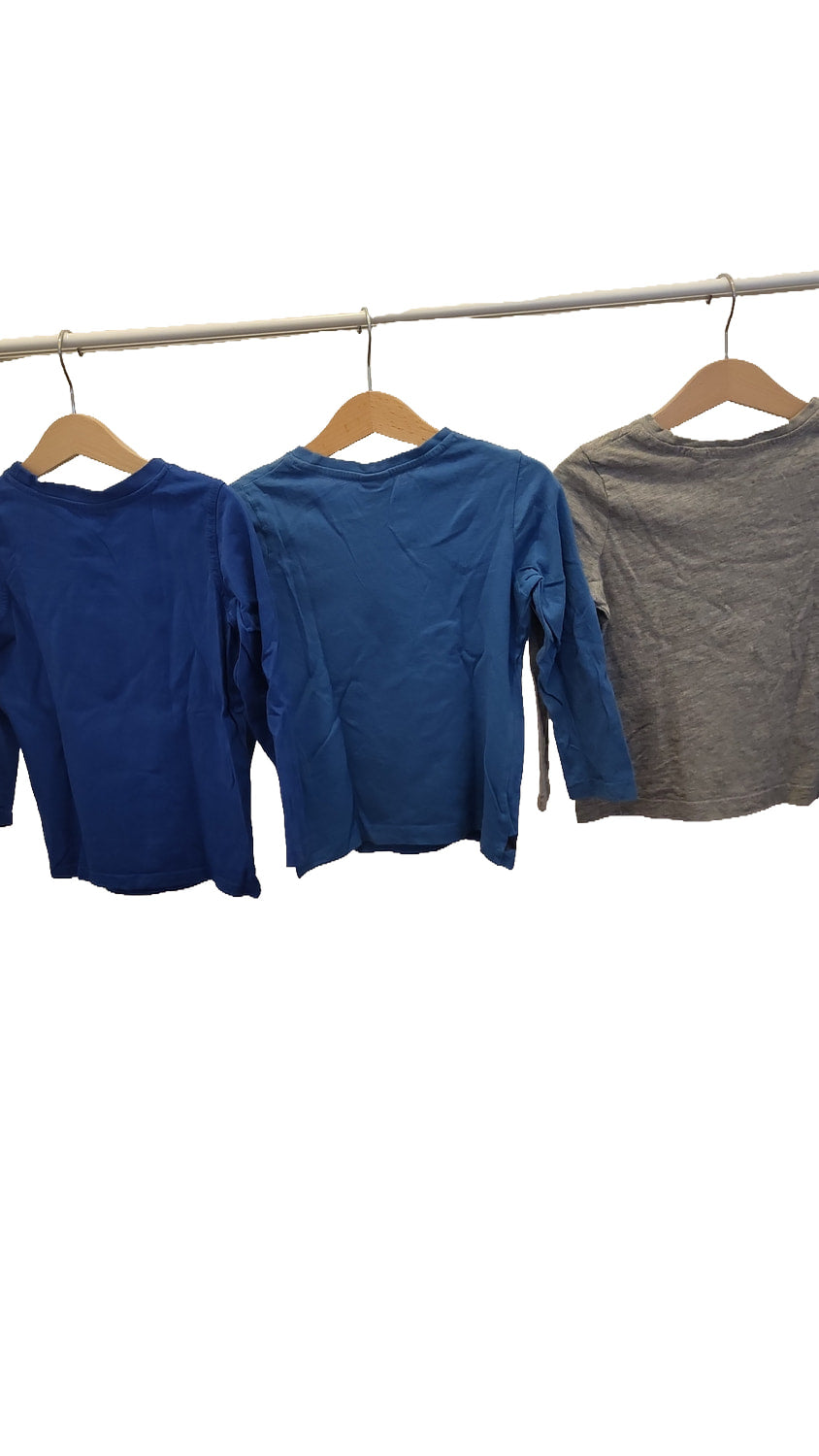 3er Set Langarmshirts - Dino, Bagger & Paw Patrol
