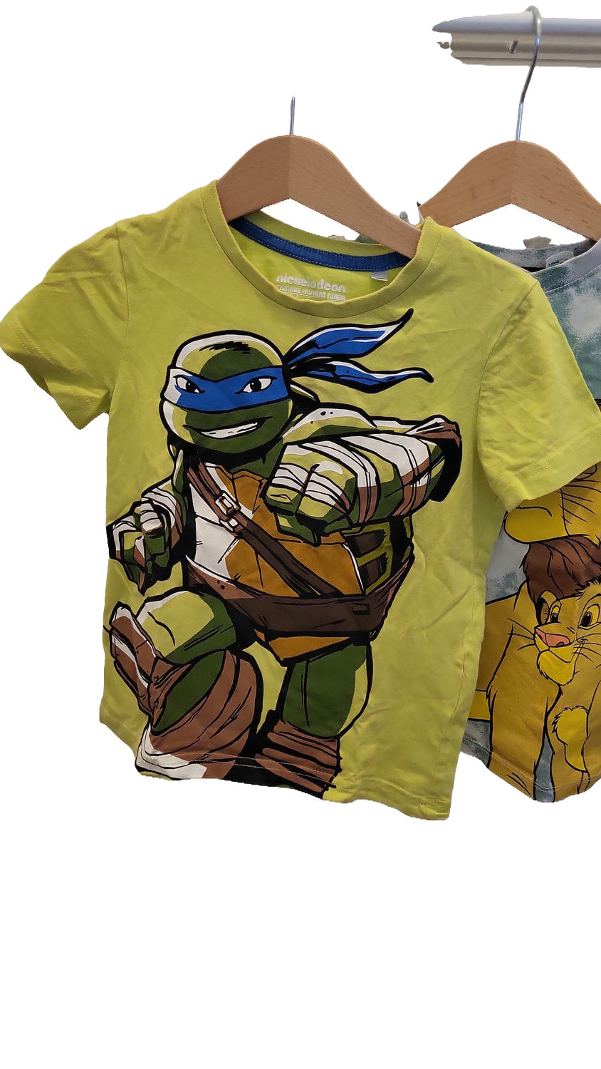 H&M T-Shirt Set 98-104 Multi Ninja Turtles Lion King Paw Patrol