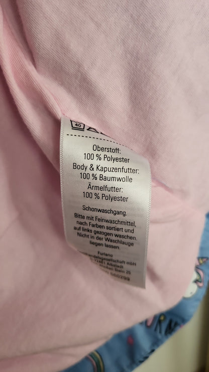 Impidimpi Regenjacke 86 92 Blau Einhorn Unicorn Kapuze