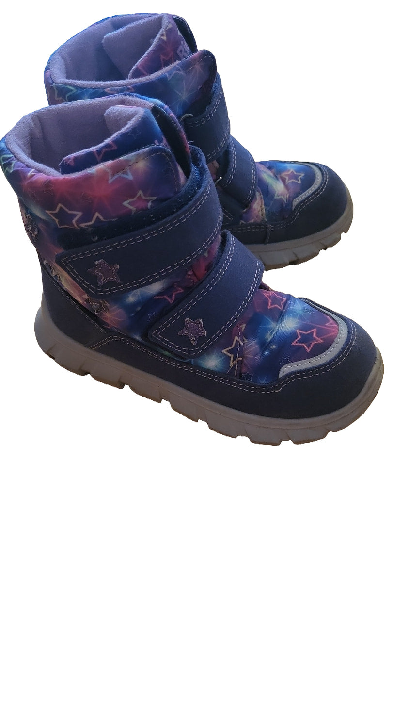 Richter Winterstiefel Gr 26 Blau Lila Sterne Mädchen Sympatex Boots