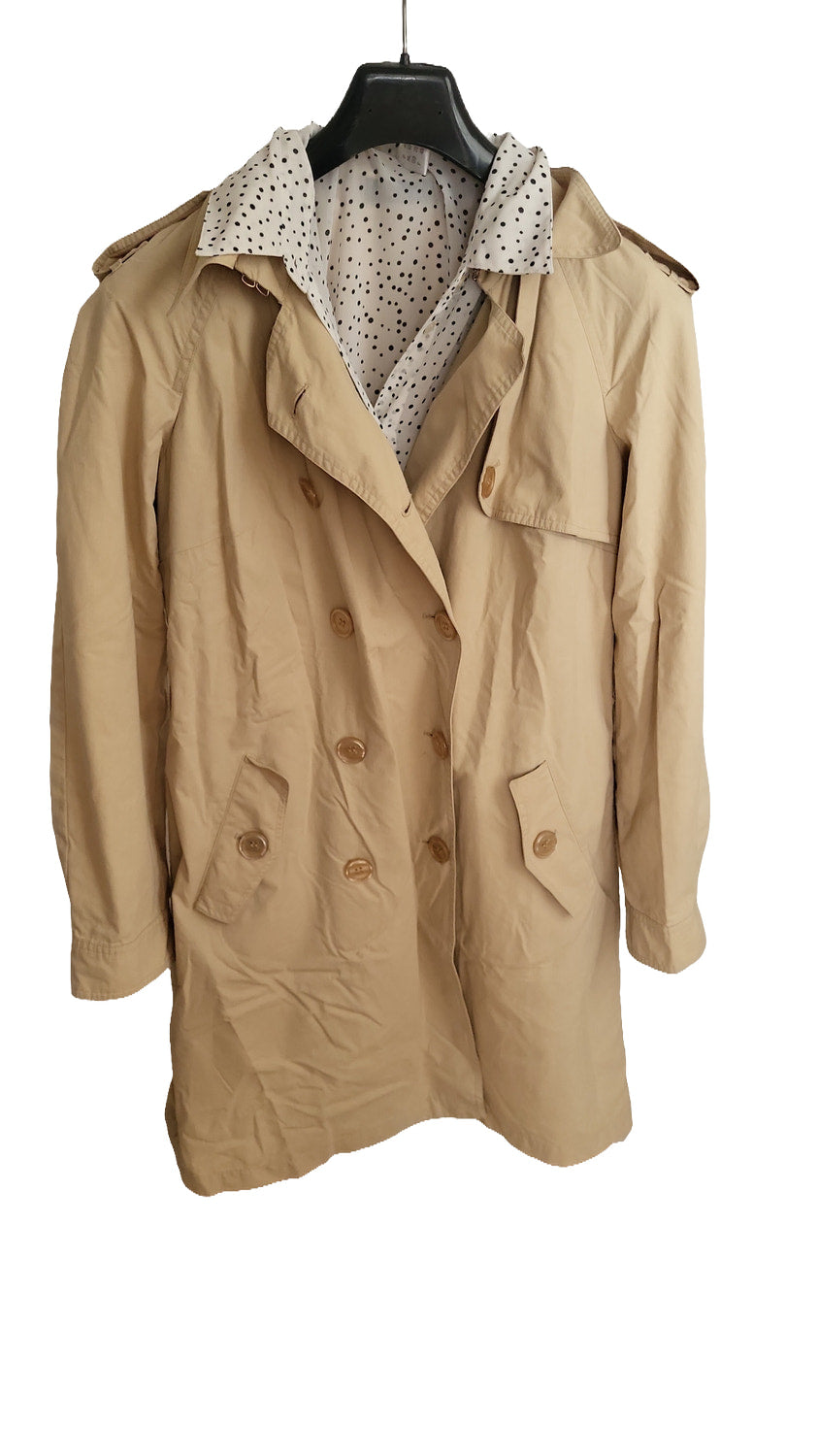 Apanage Trenchcoat, Beige, Größe 38/40