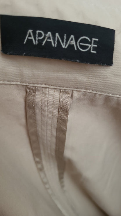 Apanage Trenchcoat, Beige, Größe 38/40