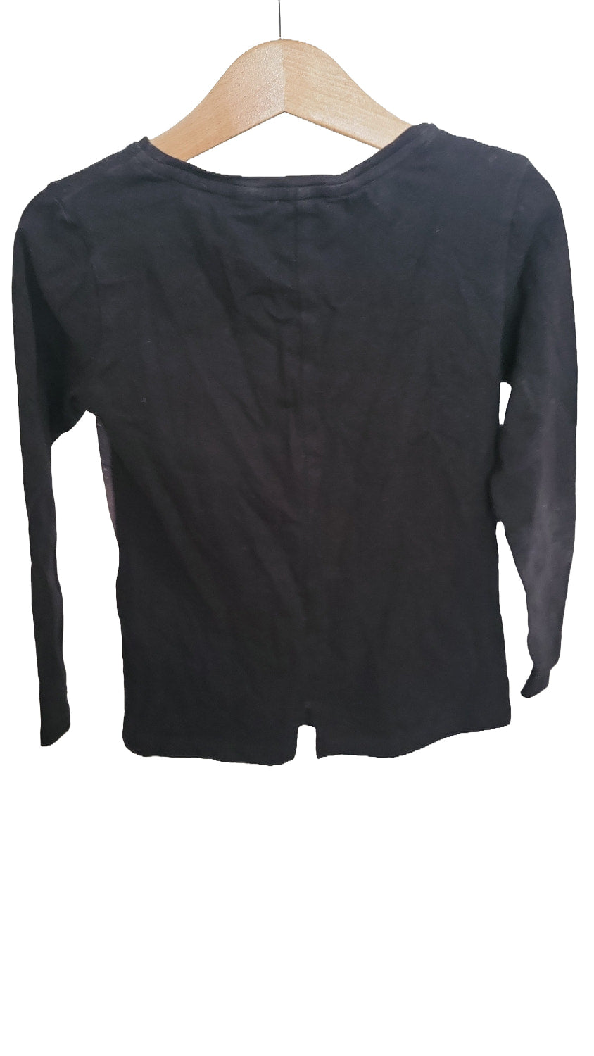 H&M Langarmshirt 98 104 Schwarz Halloween Hexe Fledermaus Gespenst Kürbis Shirt Kinder