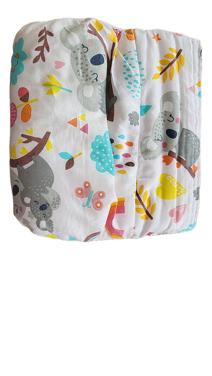 T-Tomi Spreizwindel Baby Multi Koala Newborn Breites Wickeln 50/56/62/68