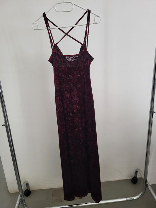 Samtkleid Gr. 36